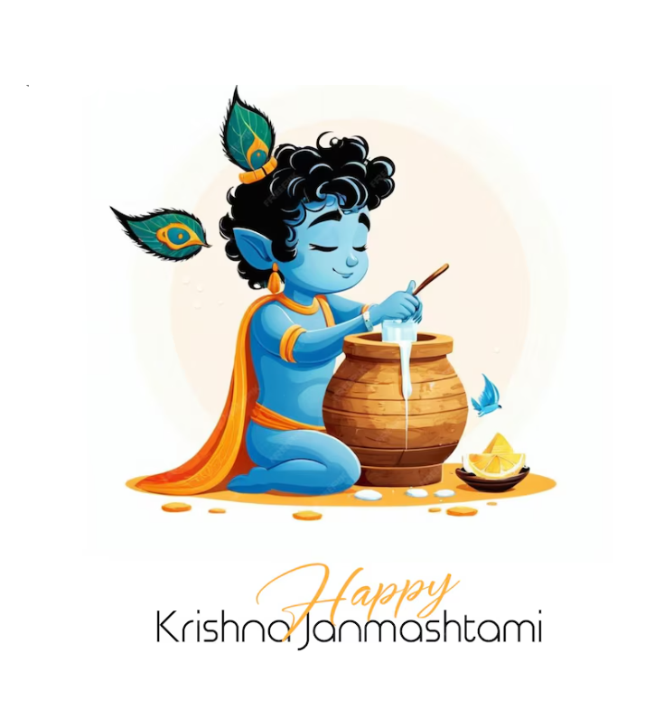 happy krishna janmashtami