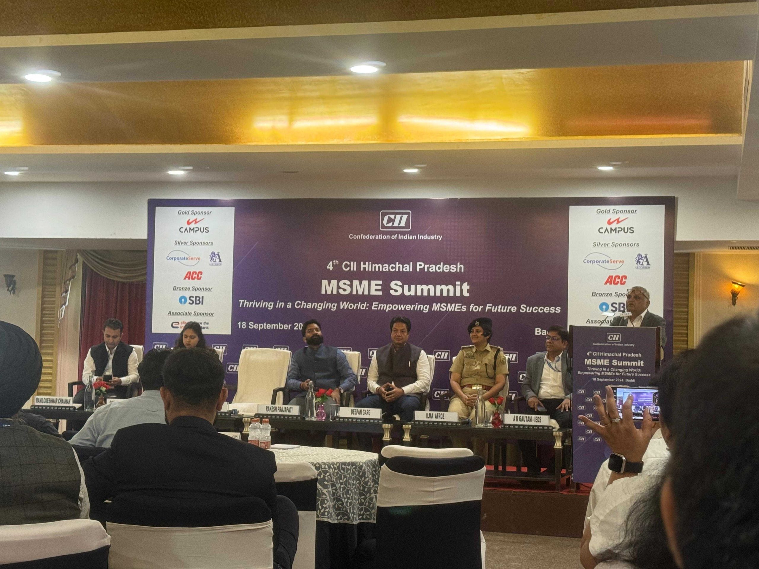 HiHelloHr team in 4th himachal pradesh MSME summit